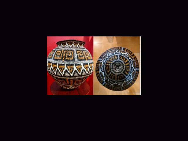 Tribal Designs Basket 001