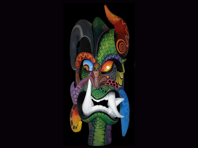 Traditional Diablo Mask 011
