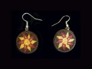 starburst earrings