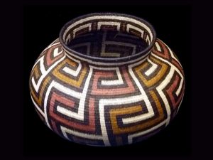 Tribal Designs Basket 008
